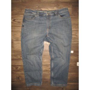 Duluth Trading Co Men Ballroom Double Flex Jeans 42X30 Slim Fit